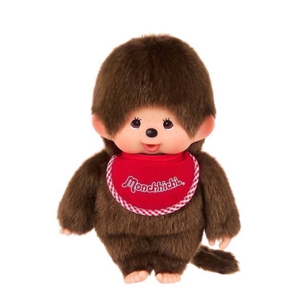 「全新現貨/可直接下單」⚠️站姿 金毛、經典 M尺寸 夢奇奇公仔 Monchhichi-細節圖7