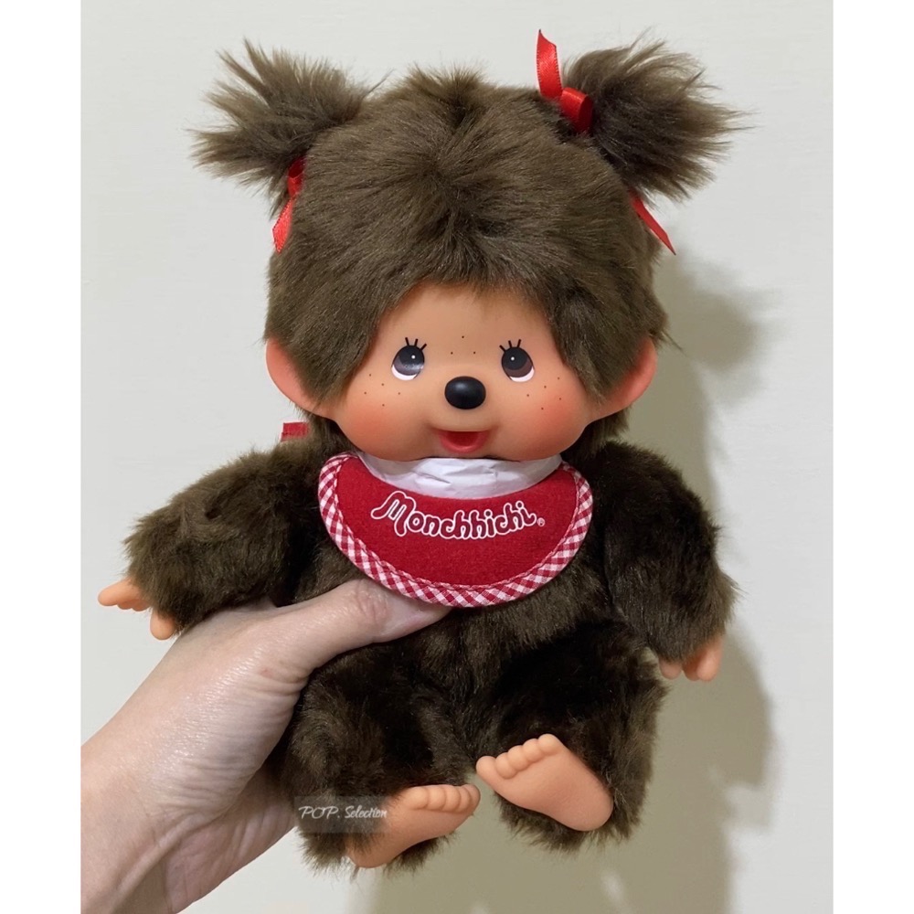 「全新現貨/可直接下單」⚠️站姿 金毛、經典 M尺寸 夢奇奇公仔 Monchhichi-細節圖8