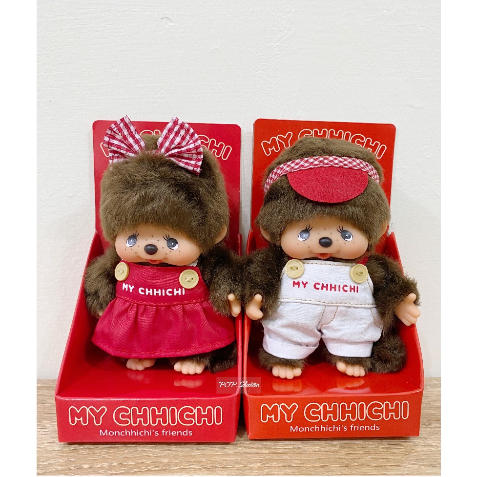 「全新現貨/請直接下單」夢奇奇Monchhichi 特殊復刻版 MY CHHICHI公仔 交換禮物-細節圖6