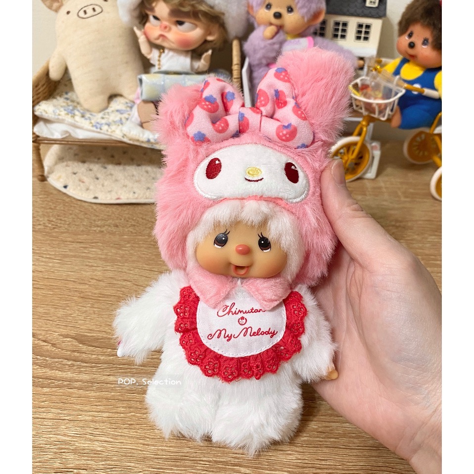 「全新現貨/直接下單」夢奇奇Monchhichi 三麗鷗 聯名吊飾-細節圖2