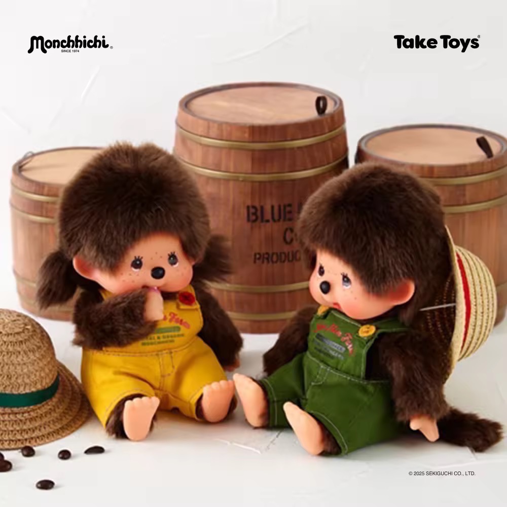 「全新現貨/可直接下單」夢奇奇 農場咖啡系列 Monchhichi Mon-Mon Farm Coffee-細節圖3