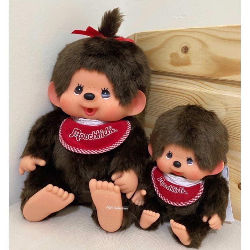 「夢奇奇」 Monchhichi L 尺寸 女生 超級柔軟 坐姿-細節圖2
