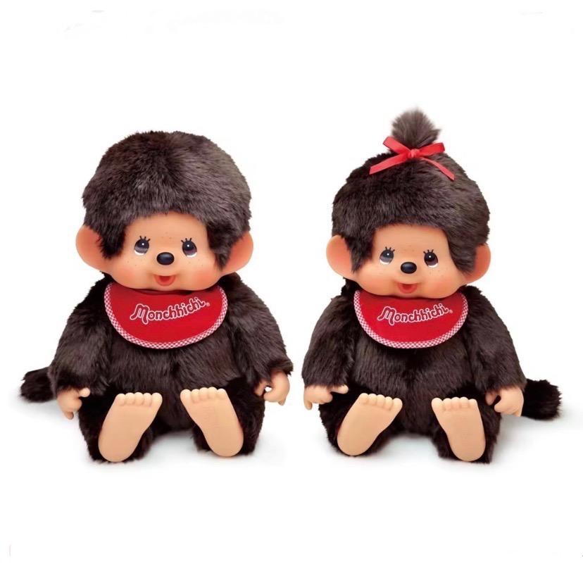 「夢奇奇」 Monchhichi L 尺寸 女生 超級柔軟 坐姿-細節圖3