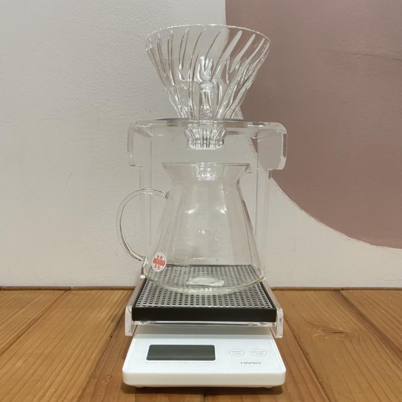 生活之美！HARIO 壓克力電子秤專用架 手沖架 壓克力手沖架 手沖咖啡架 手沖咖啡 咖啡架 VSS-1T-細節圖4