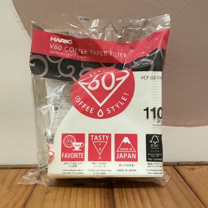 HARIO V60 濾紙 01 02 03 濾紙 日本製 無漂白 酵素漂白 錐形  VCF-01 VCF-02-細節圖6