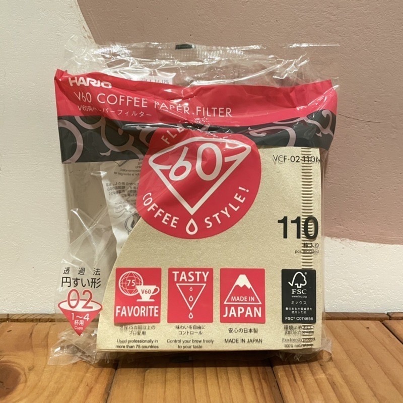 HARIO V60 濾紙 01 02 03 濾紙 日本製 無漂白 酵素漂白 錐形  VCF-01 VCF-02-細節圖7