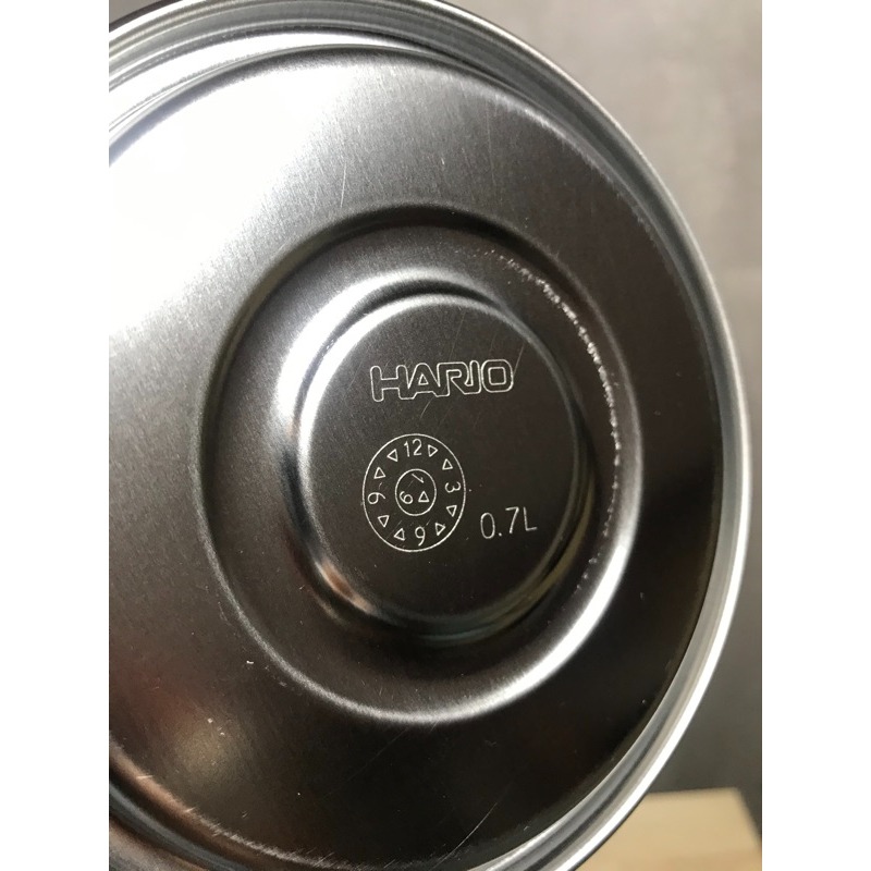 HARIO VKB-70 HSV 雲朵手沖壺 雲朵咖啡壺 不鏽鋼細口壺 700ml 可直火 可插溫度計-細節圖3