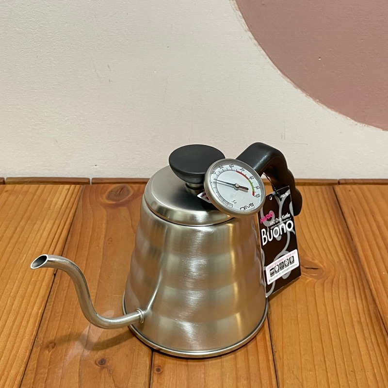 HARIO VKB-70 HSV 雲朵手沖壺 雲朵咖啡壺 不鏽鋼細口壺 700ml 可直火 可插溫度計-細節圖7