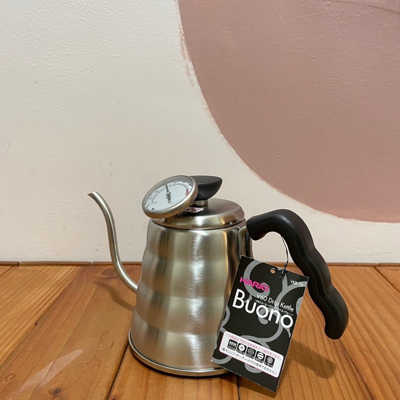 HARIO VKB-70 HSV 雲朵手沖壺 雲朵咖啡壺 不鏽鋼細口壺 700ml 可直火 可插溫度計-細節圖8
