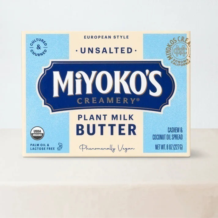 Miyoko＇s有機歐式發酵腰果奶油(無鹽)