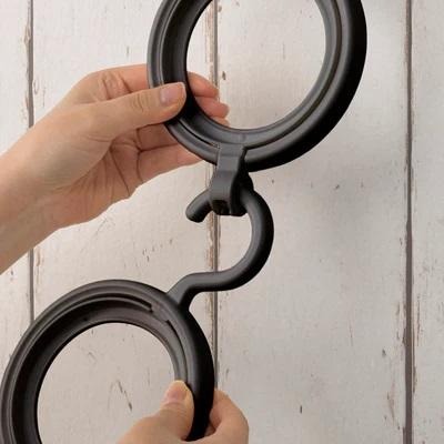 現貨 黑 白 兩色 日本製 inomata 帽子掛勾 帽子收納 帽子衣架-細節圖7