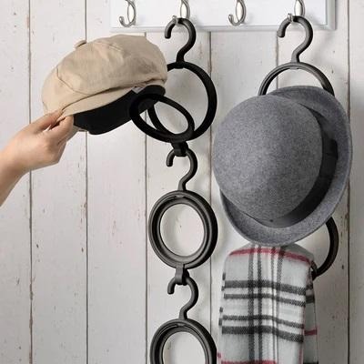 現貨 黑 白 兩色 日本製 inomata 帽子掛勾 帽子收納 帽子衣架-細節圖8