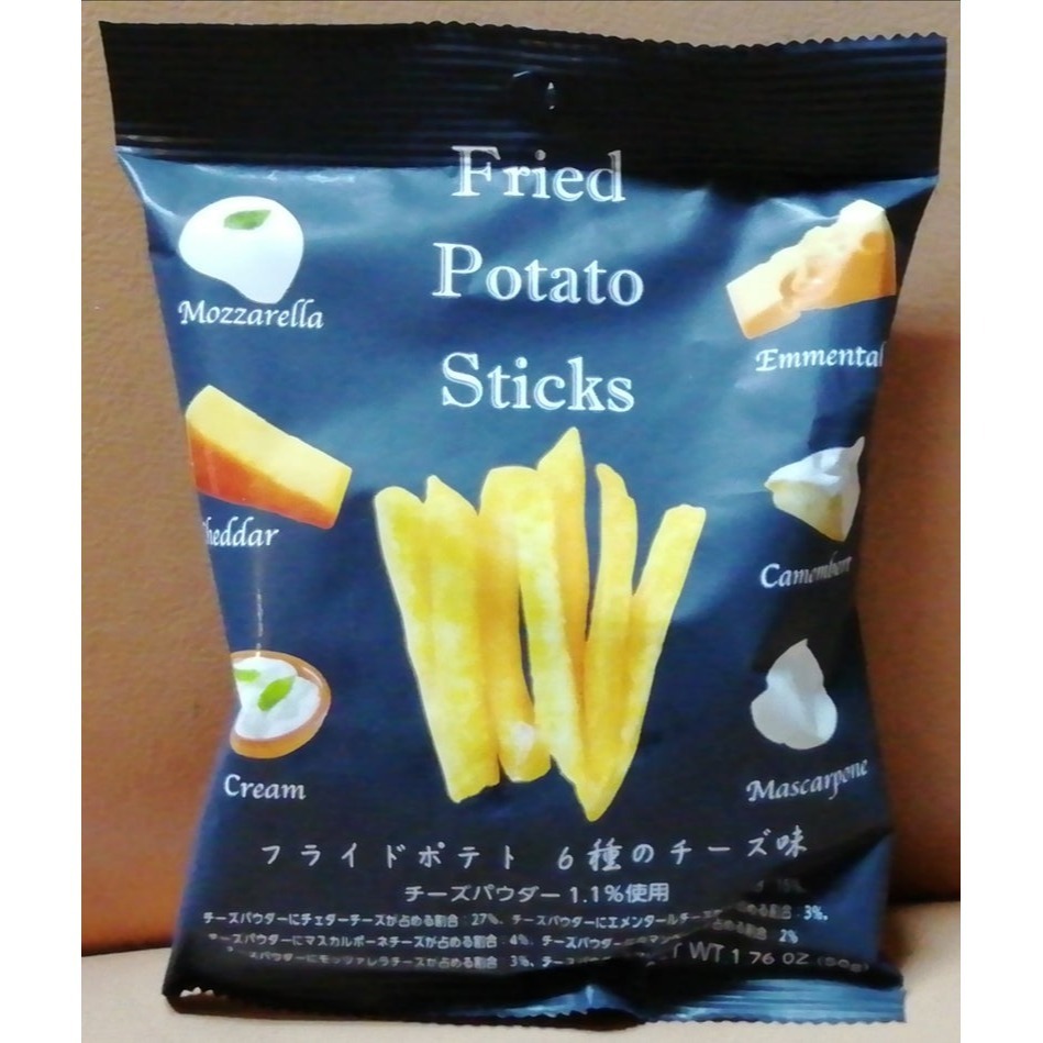 現貨 日本 SWEETBOX 薯條 六種起司風味 / 奶油風味 / 鹽味/ 酸奶洋蔥風味 / 蜂蜜奶油風味 42g-規格圖11