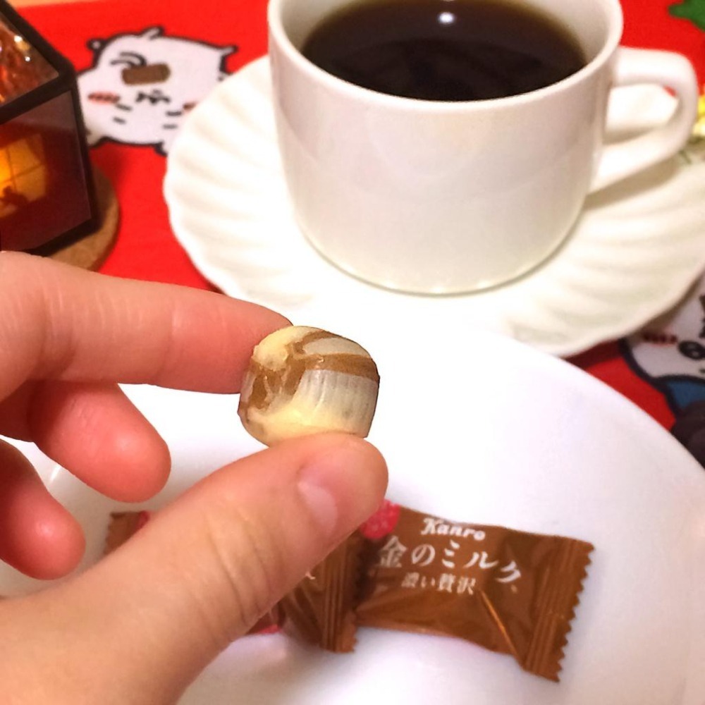現貨 Kanro甘樂 北海道黃金奶糖 咖啡拿鐵 24g / 61g-細節圖8