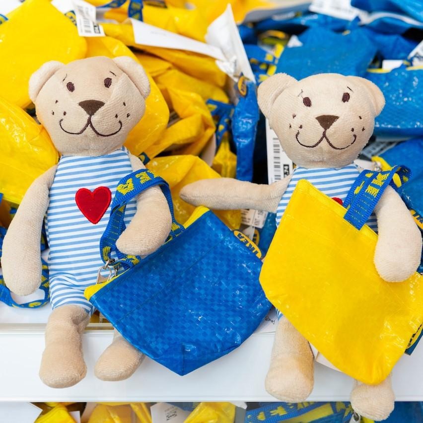 現貨 日本限定 原宿限定 IKEA包包鑰匙圈-細節圖2