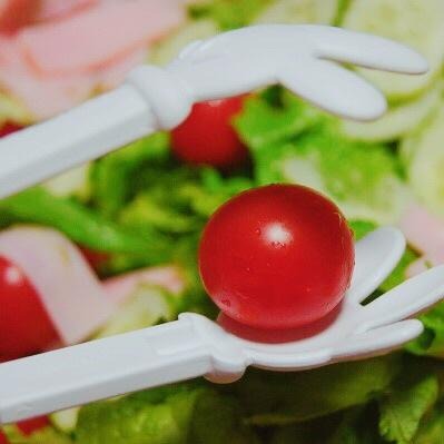 日本製 ECHO Disney 迪士尼 米奇手套造型夾子 米老鼠 夾子 麵包夾 麵條夾 食物夾 料理夾 沙拉夾 點心夾-細節圖3