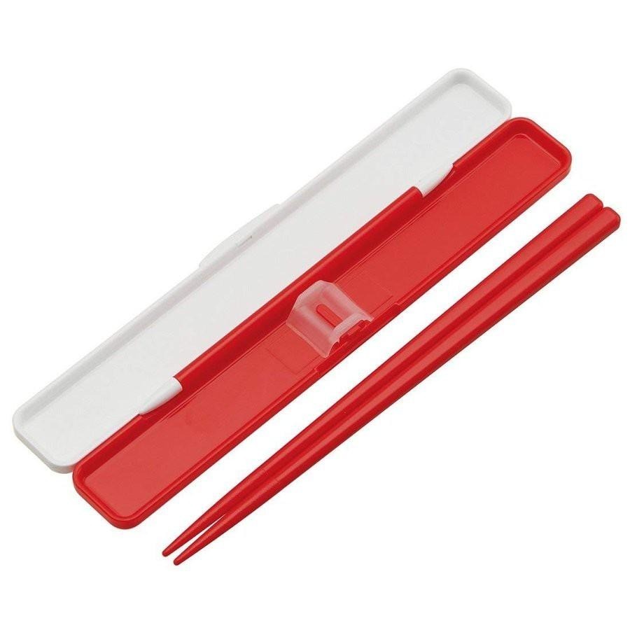 日本製 SKATER 迪士尼Tsum Tsum 靜音攜帶用環保筷子組 環保餐具 餐具-細節圖3