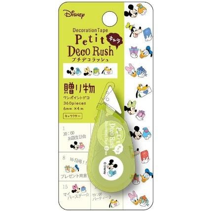 日本製 Disney 迪士尼 迪士尼圖案 立可帶 日雜文具 立可帶貼紙 貼紙修正帶 手帳行事曆專用 裝飾膠帶-細節圖2