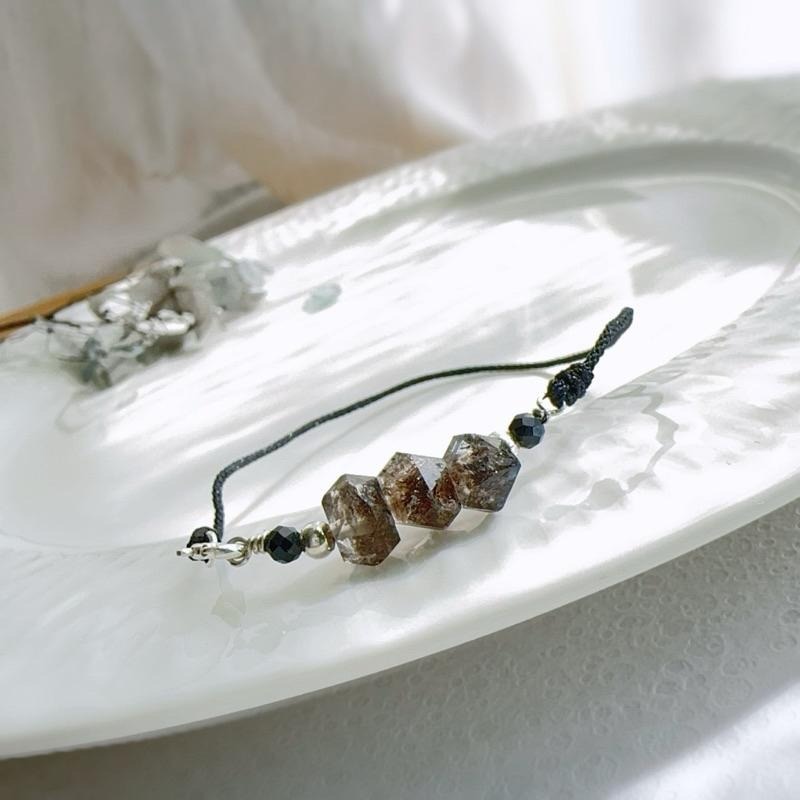 [zoeverglow]原創閃靈鑽s925純銀手鍊 黑武士-細節圖9