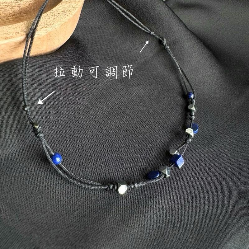 zoeverglow 青金石x黑膽石 腳繩｜洞察力 安定心神 護身-細節圖8