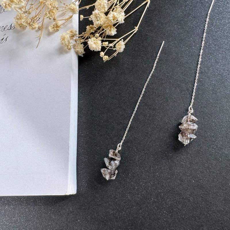 [zoeverglow]原創閃靈鑽 s925純銀耳環｜耳線-細節圖2