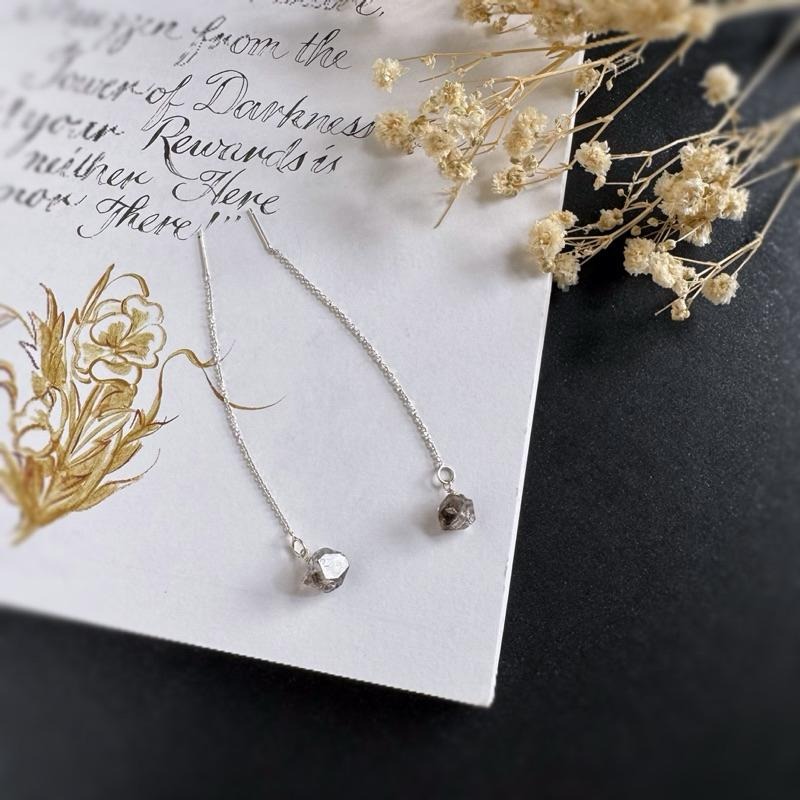 [zoeverglow]原創閃靈鑽 s925純銀耳環｜耳線-細節圖5