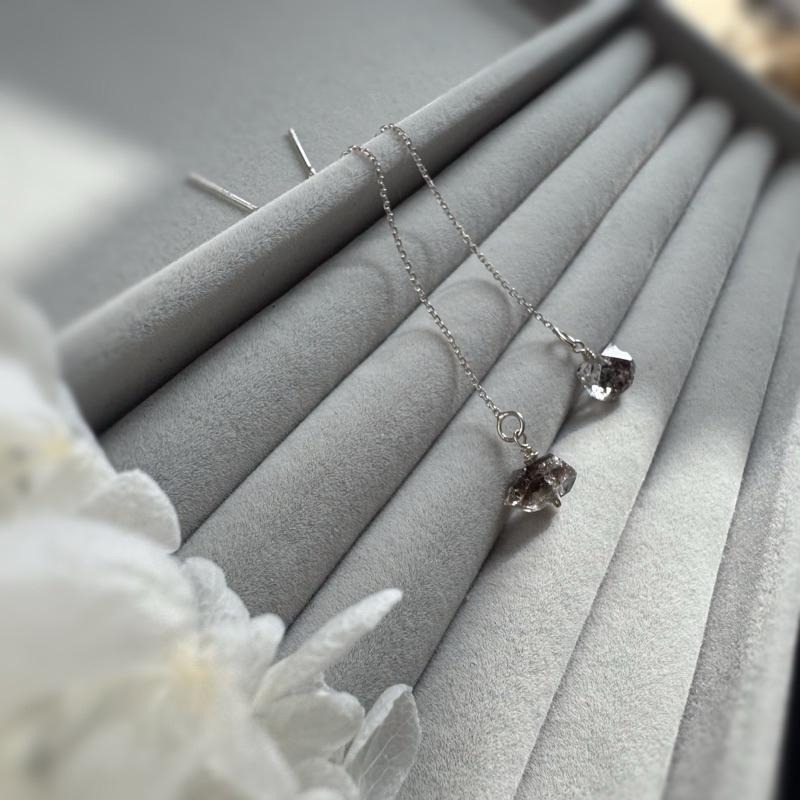 [zoeverglow]原創閃靈鑽 s925純銀耳環｜耳線-細節圖7