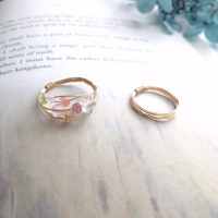 [zoeverglow]天然水晶多寶戒｜手工編製