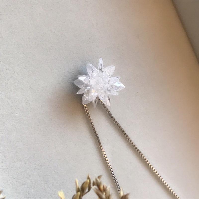 出清＊冰晶鋯石s925純銀項鍊-細節圖7