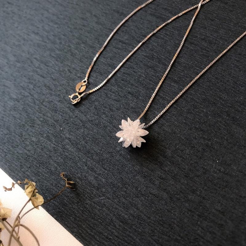 出清＊冰晶鋯石s925純銀項鍊-細節圖8