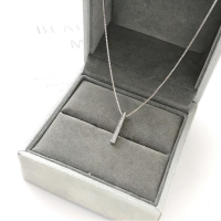 出清＊一字 s925純銀鎖骨鍊 簡約時尚