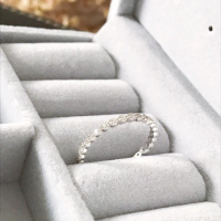 零碼出清＊925純銀鑲鋯戒 百搭鋯石指環