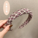 網美必備 韓系小香風髮箍 法式髮箍 髮箍韓版 髮箍可愛 髮飾韓國 簡約百搭 復古氣質 頭箍-規格圖4