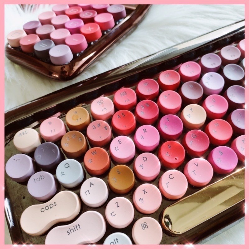 玫瑰色 單售鍵盤🔥🙋🏻‍♀️現貨請直接下單(右滑圖片敘述)-細節圖4