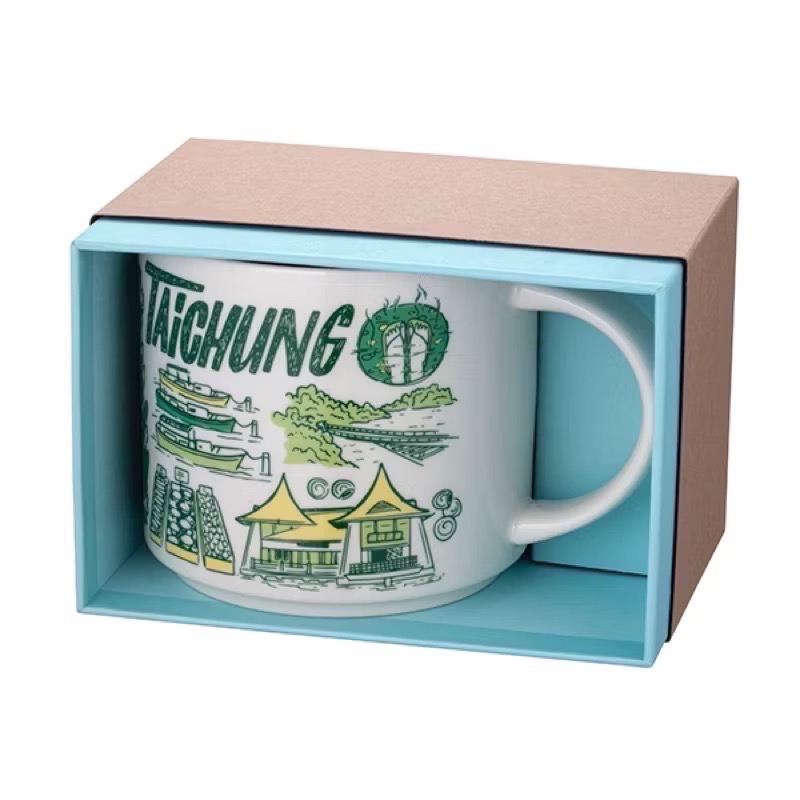 星巴克 starbucks 城市杯 Been there BTS 馬克杯 台灣 台北 台中 台南 高雄 新北Hoshi-規格圖3