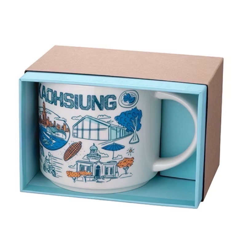 星巴克 starbucks 城市杯 Been there BTS 馬克杯 台灣 台北 台中 台南 高雄 新北Hoshi-規格圖3