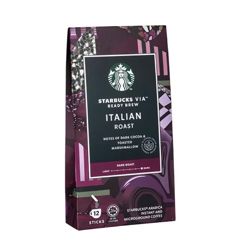 星巴克 VIA 即溶 義大利 派克 冰咖啡 哥倫比亞 香草 那堤 摩卡 焦糖 抹茶粉 福吉茶 週年 耶誕 黑咖啡 春讚-規格圖1
