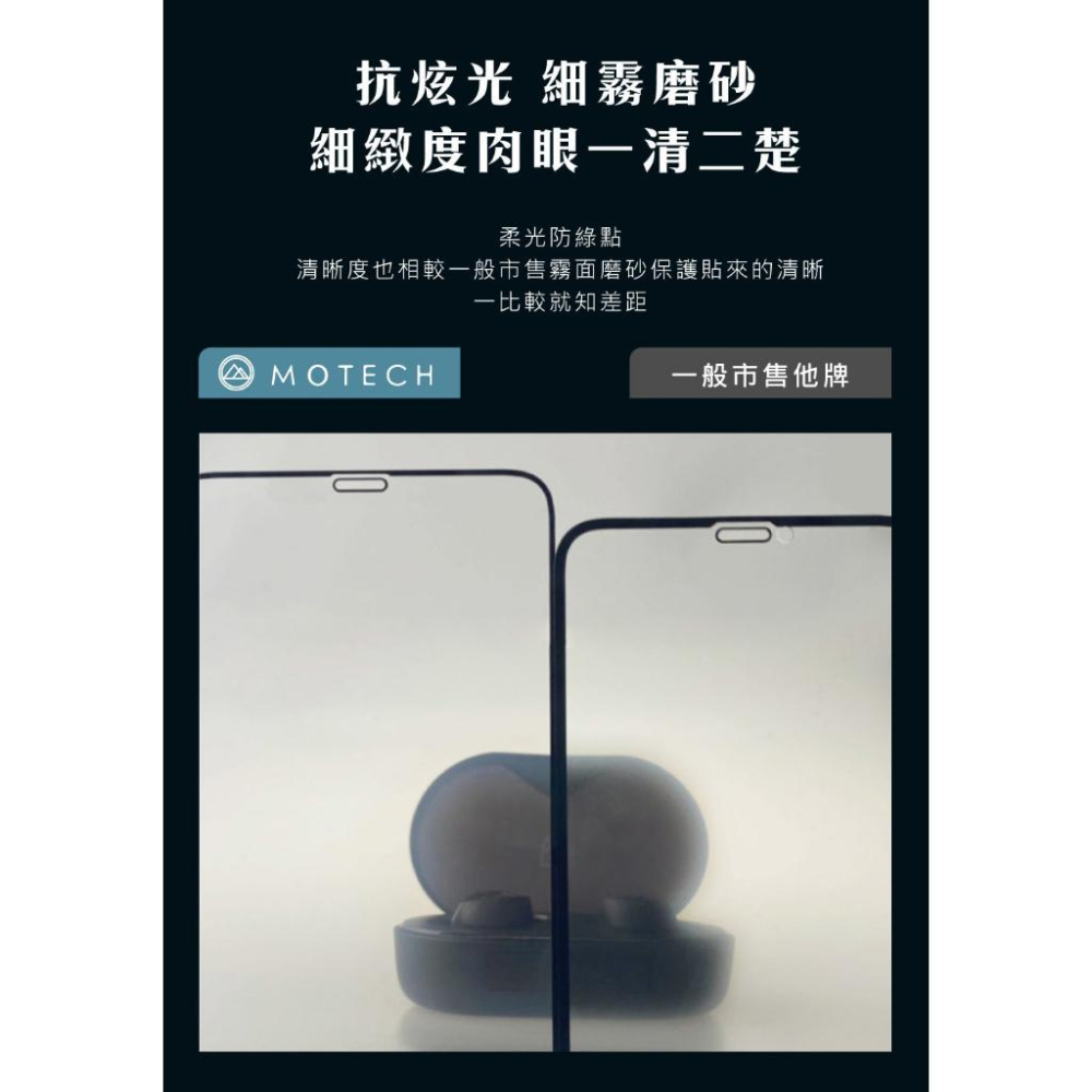 MOZTECH iPhone 15 保護貼 MOZTECH 抗藍光 MOZTECH 晶霧貼 MOZTECH 防窺晶霧貼-細節圖4