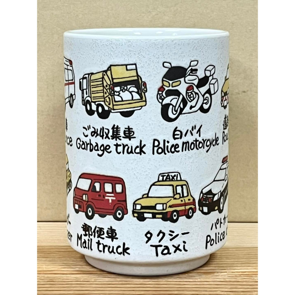 日本製陶瓷壽司杯 (交通車輛)-細節圖2