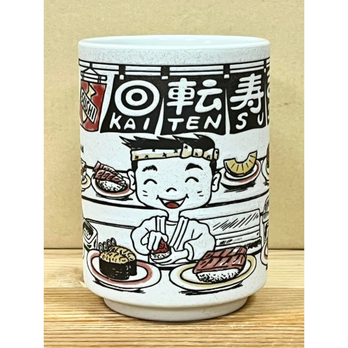 日本製陶瓷壽司杯 (迴轉壽司)