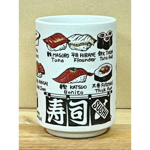 日本製陶瓷壽司杯 (握壽司)