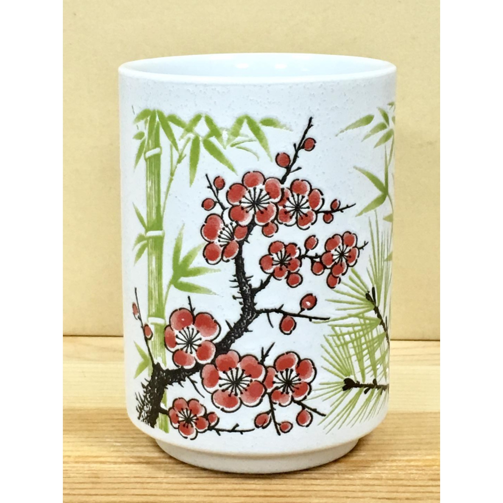 日本製陶瓷壽司杯 (松竹梅)-細節圖3