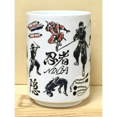 日本製陶瓷壽司杯 (忍者)