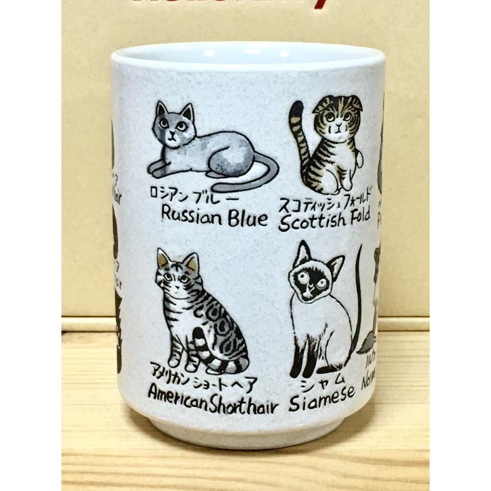 日本製陶瓷壽司杯 (貓咪)-細節圖3