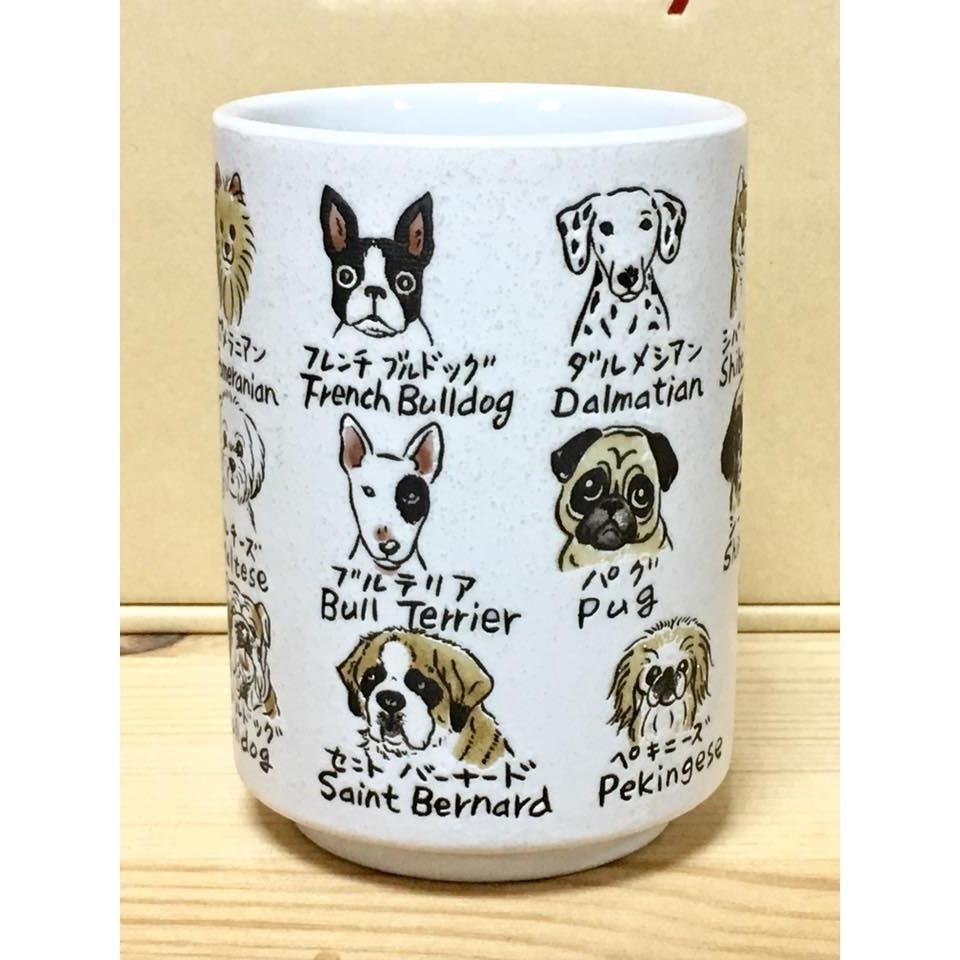 日本製陶瓷壽司杯 (狗狗)-細節圖2