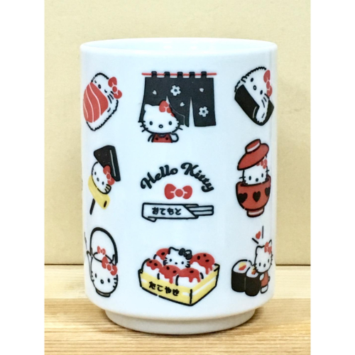 日本製陶瓷壽司杯 (KITTY壽司)