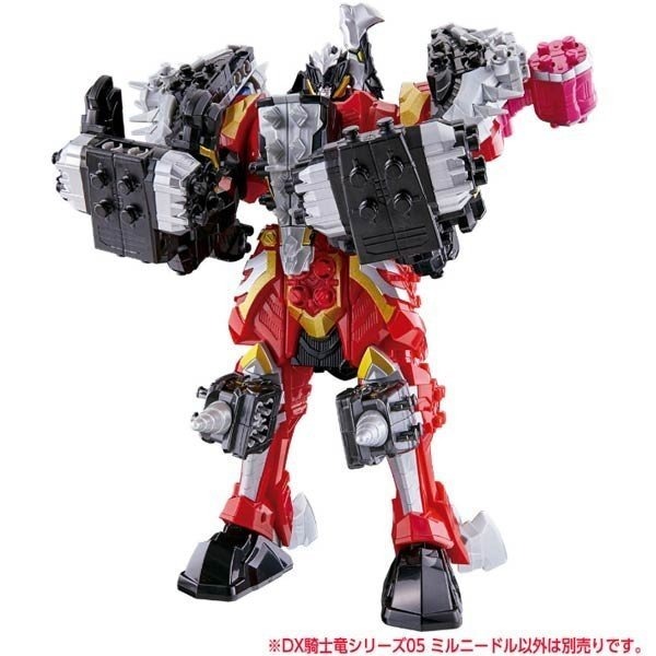騎士龍戰隊 DX 碾磨機針 (龍裝合體)-細節圖4