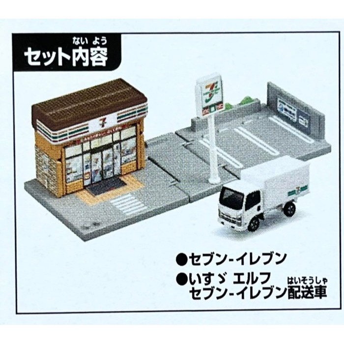 TOMICA 7-11便利商店 (收納式場景)-細節圖2