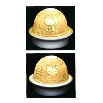 Hello Kitty 陶瓷LED夜燈 (五重塔)-細節圖3