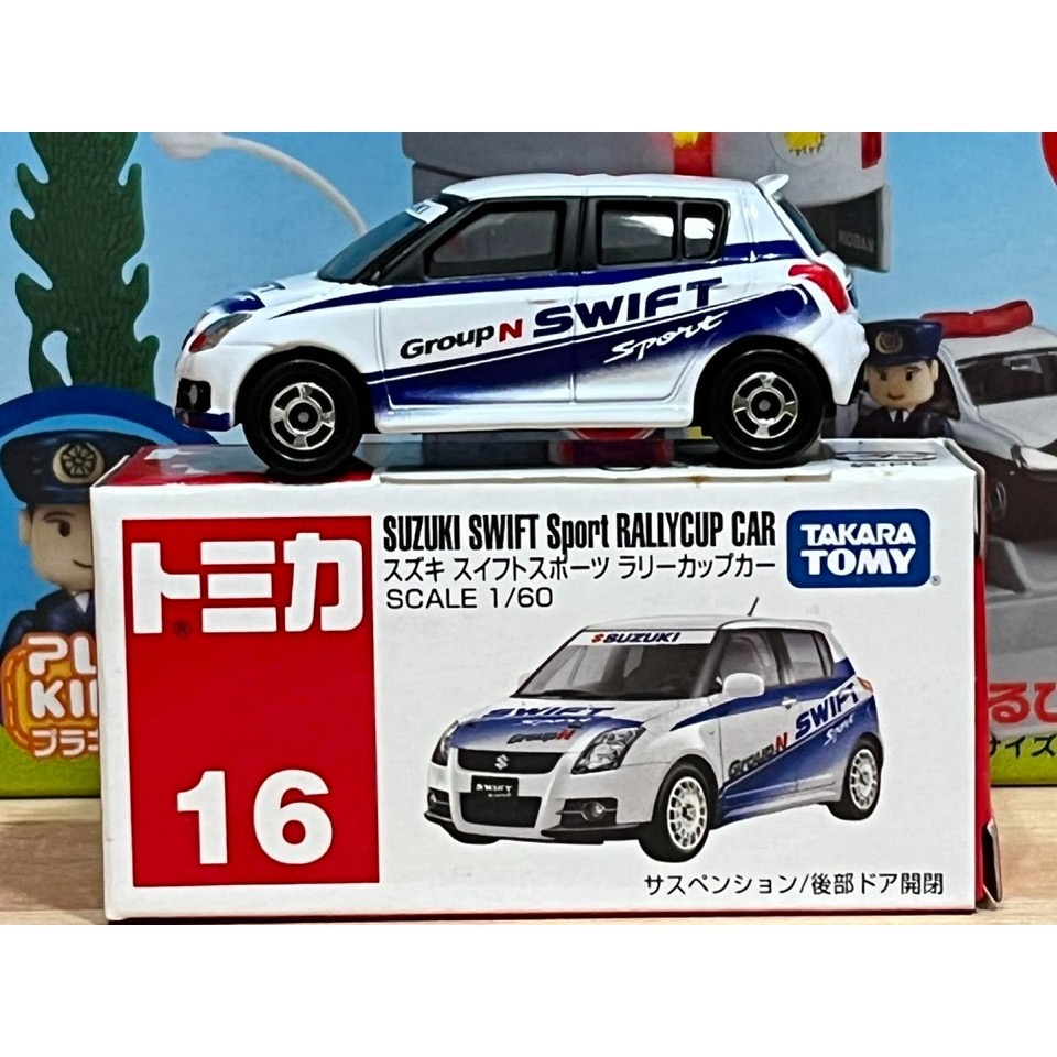 TOMICA No.16 SUZUKI SWIFT 彩繪車-細節圖3